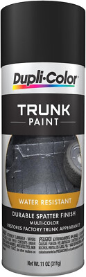Dupli-Color TSP101, Trunk Spatter Paint, Black & Gray, 11 oz  Water-Resistant