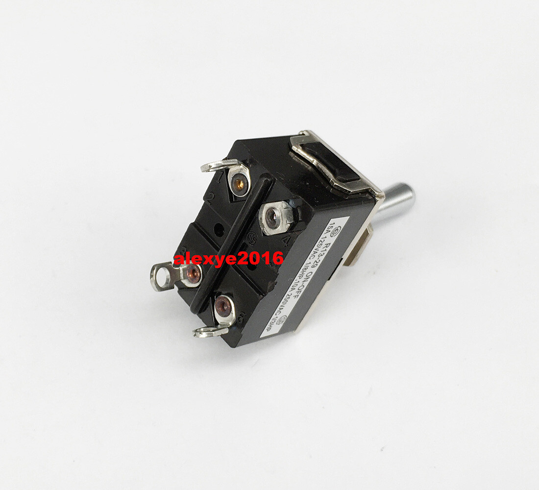 SCI R13-29 ON-OFF Toggle Switch 4 Pins 2 positions 15A 125VAC 10A