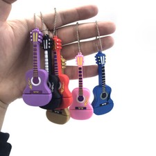 Cute Silicone Guitar 64GB 32GB 16G 8GB USB 2.0 Flash Drive Pendrive Stick Thumb