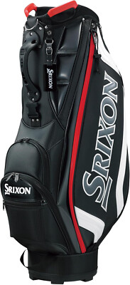 DUNLOP Golf Men's Caddy Bag SRIXON 9.5 x 47 inch 3kg Black White