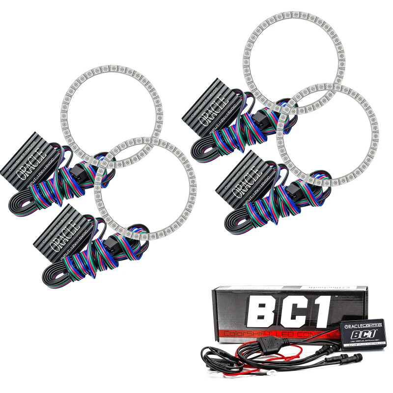 Oracle Cadillac CTS 03-07 Halo Kit ColorSHIFT w/ BC1 Controller SEE WARRANTY 224 - Изображение 2 из 4