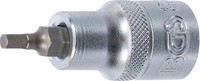 "Bit-Einsatz | Antrieb Innenvierkant 12,5 Mm (1/2\") | Innensechskant 4 Mm"