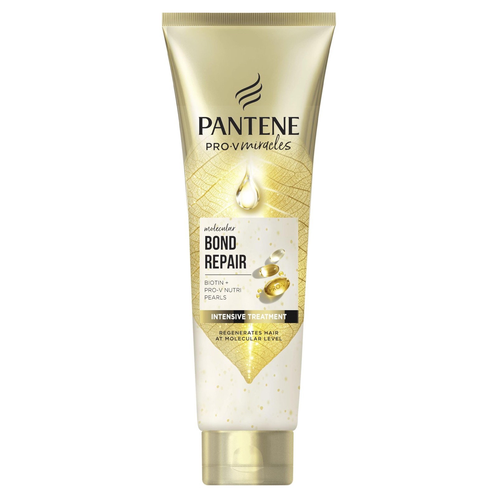 Pantene Molecular Bond Repair Deep Conditioning Hair Treatment With Biotin 150Ml Pro-V Concentrated Formula For Extremely Dry Damaged Hair. Leaves Hair - Image 3