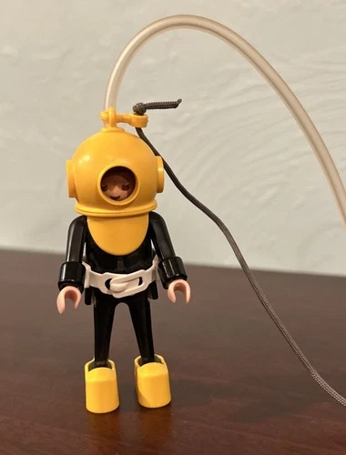 Vintage 1991 Playmobil Deep Sea Diver, Set 3348
