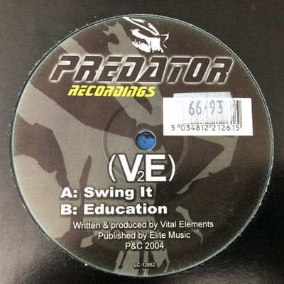 Vital Elements   Swing It / Education (12 ) Predator Recordings    PREDATOR 005