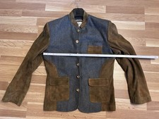 Trachtenjacke Leder Janker Herren 48