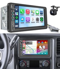 Car Stereo Radio Carplay For Chevy Suburban Silverado Gmc Yukon Sierra 2003-2006