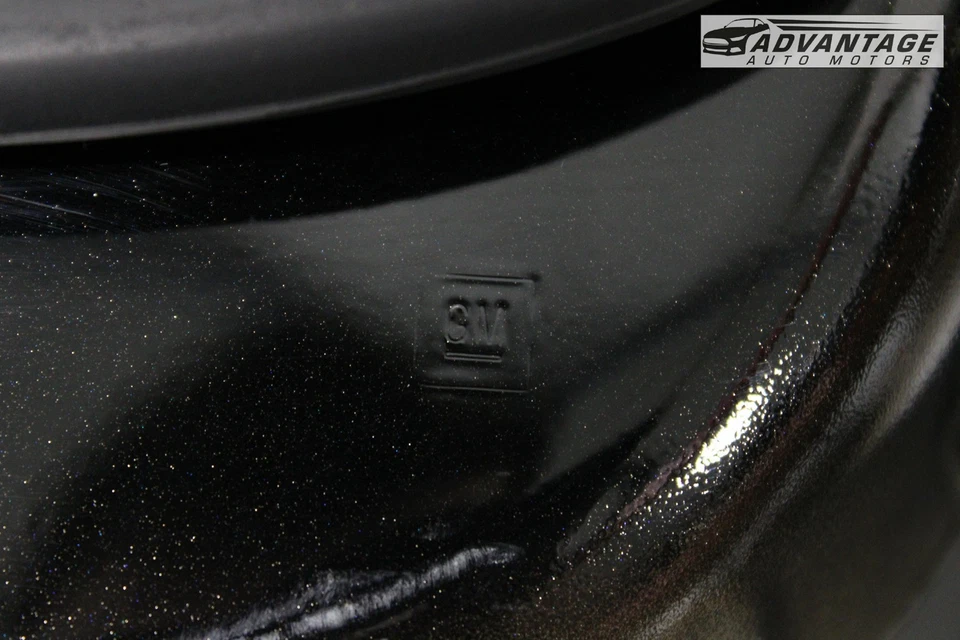 Cadillac CTS 2014-2019 carcasa de puerta trasera izquierda negra con hervidor metálico OEM Foto 4 de 4