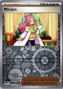 Miriam 179/198 Scarlet & Violet Base Set Reverse Holo