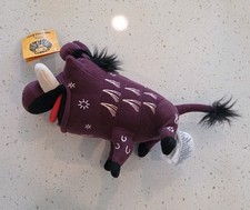 Disney Lion King The Broadway Musical Plush Bean Bag Pumbaa Warthog - 12" Long