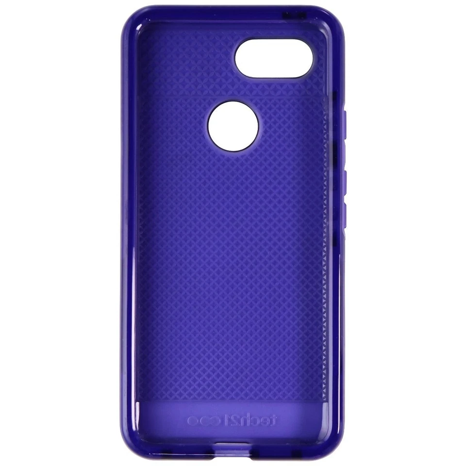 Tech21 Evo Check Series Gel Case for Google Pixel 3 - Ultra Violet Purple - Image 3 of 3
