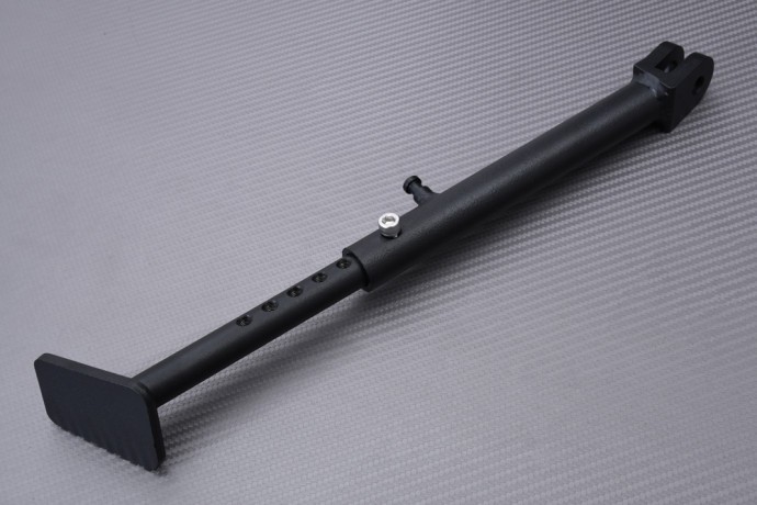 Béquille latérale pour YAMAHA TW 125 robuste en alliage usiné avec ajustement de hauteur