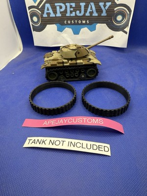 #ad #ad 1 set of new tracks for 1980s SCHAPER STOMPER 4X4 MOBILE FORCE Tank $10.00