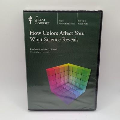 GREAT COURSES How Colors Affect You: What Science Reveals DVD NEW SEALED