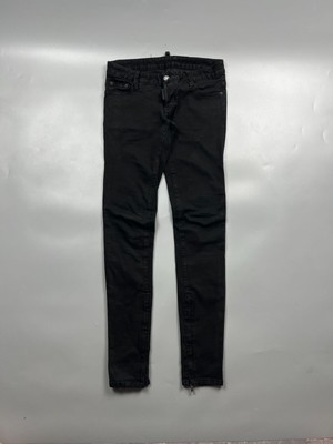 Women s Dsquared2 Charcoal Black Denim Jeans Pants Size IT 40 (Y0835)