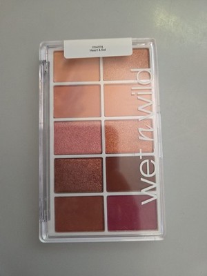 Wet n Wild Color Icon 10-Pan Eyeshadow Palette, Heart & Sol, 0.42 oz
