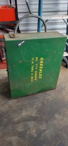 Greenlee 777 1/4 to 4 inch Rigid Hydraulic Pipe Conduit Bender Works Great #2