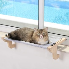Zakkart Easy Seat Cat Perch Window Hammock Bed Wood Metal Frame - 23"x14"