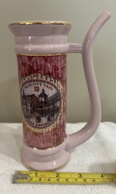 Karlovy Vary Porcelain Drinking/Sipping Cup, Bohemia/Czech Republic