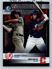 NOAH NAYLOR / ANTHONY SEIGLER 2018 Bowman Draft RECOMMENDED VIEWING RV-SN