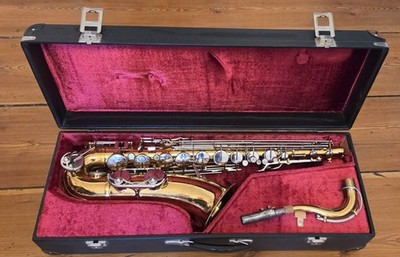 Tenorsaxopohon Vintage Weltklang DDR - Top Zustand - spielbereit (Nr. 67628)