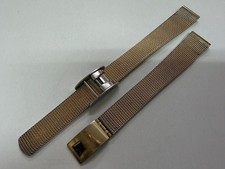 OMEGA Cinturino Originale Bracciale Maglia 6020GP Parti Orologio Colore Oro...