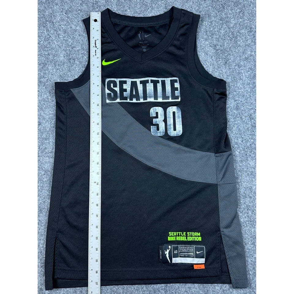 Seattle Storm 30 Stewart Nike Rebel Edition Basketball Jersey Womens 40 - Image 2 of 4