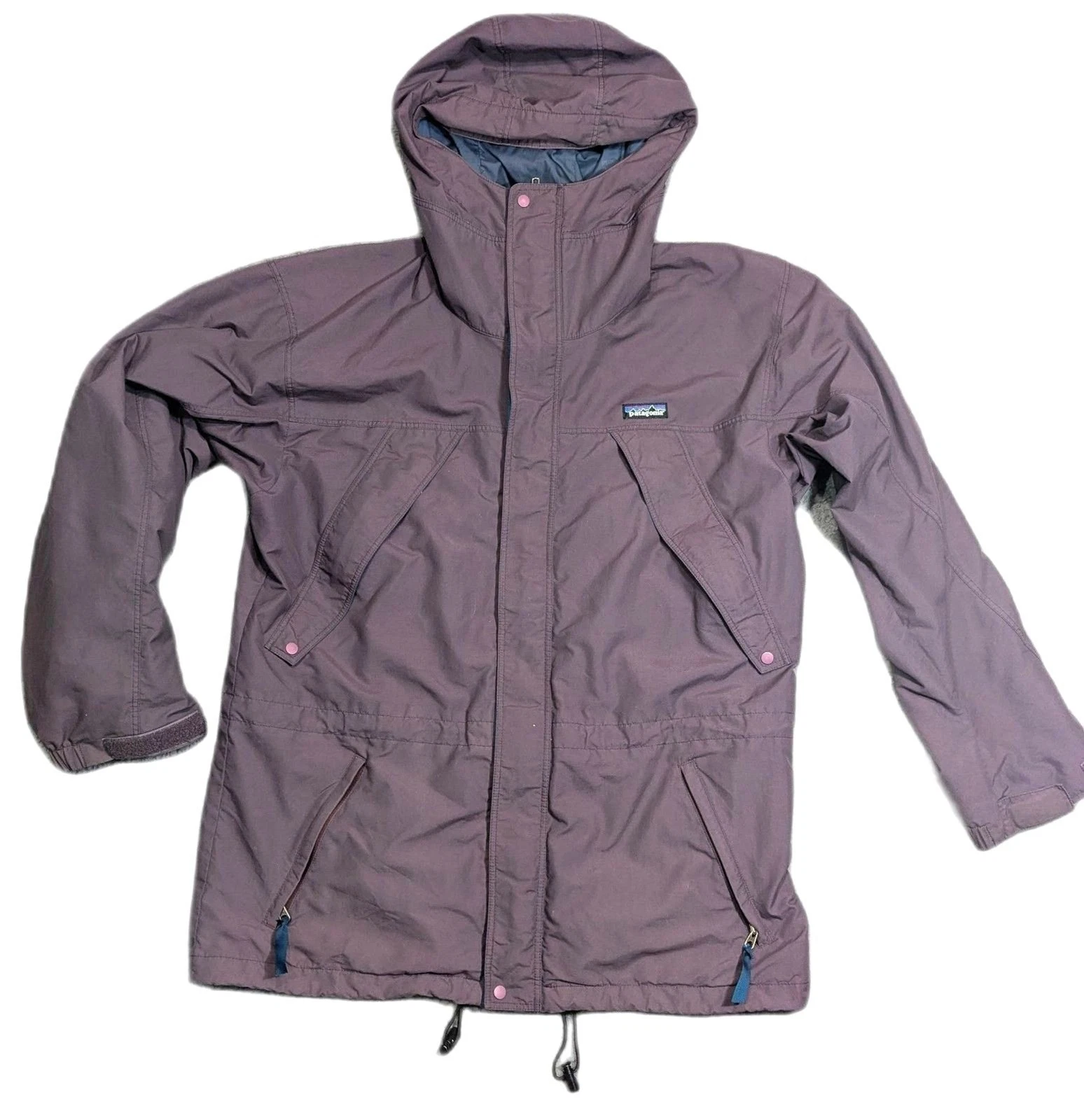 Patagonia Storm Jacket Mens M Purple Waterproof Hooded Vintage 85030
Opens in a new window or tab
