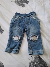 BlueZoo Monkey Jeans 6-9 Months
