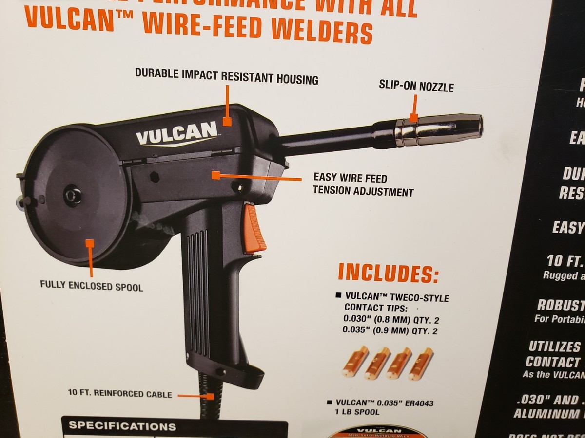 Vulcan 63793 Aluminium Welding Spool Gun for sale online | eBay