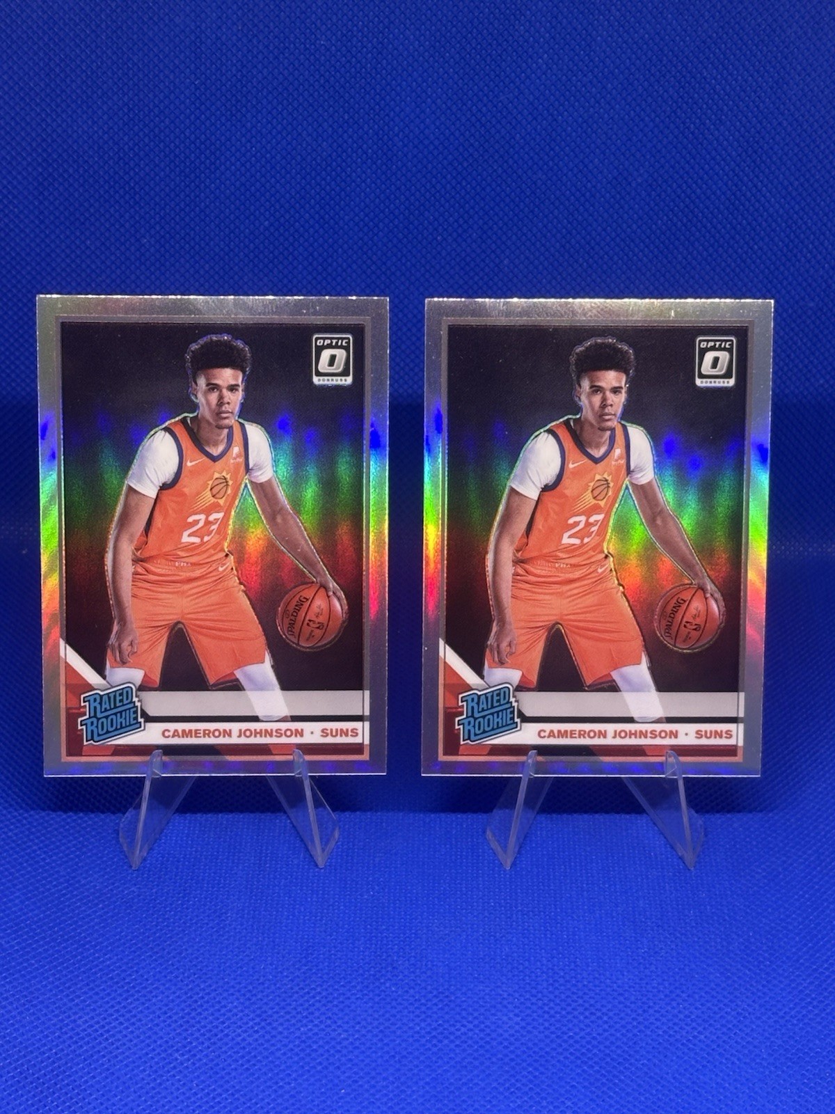 2019-20 Panini Donruss Optic - Cameron Johnson #200 Holo Prizm (2 Cards) (RC)