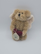 Vintage 90s Boyd's Bears Bearwear 5" Angel Heart Plush Ornament 6601