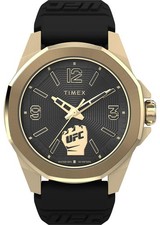 Timex TW2W73600 UFC Men's Analog Watch Black Silicone Strap
