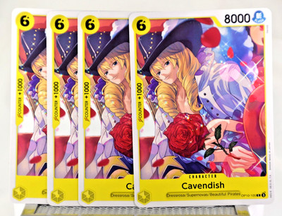 OP10-105 Cavendish (C) Royal Blood One Piece CCG x4 Playset