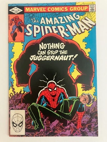 Amazing Spider-man #229, VF+ 8.5, Juggernaut