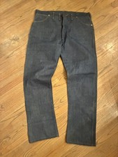 Maverick Vintage Raw Denim Straight Blue Jeans Men Made in USA Cowboy Western