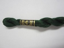 DMC Cotton Perle #3  Dark Green #890 Embroide...