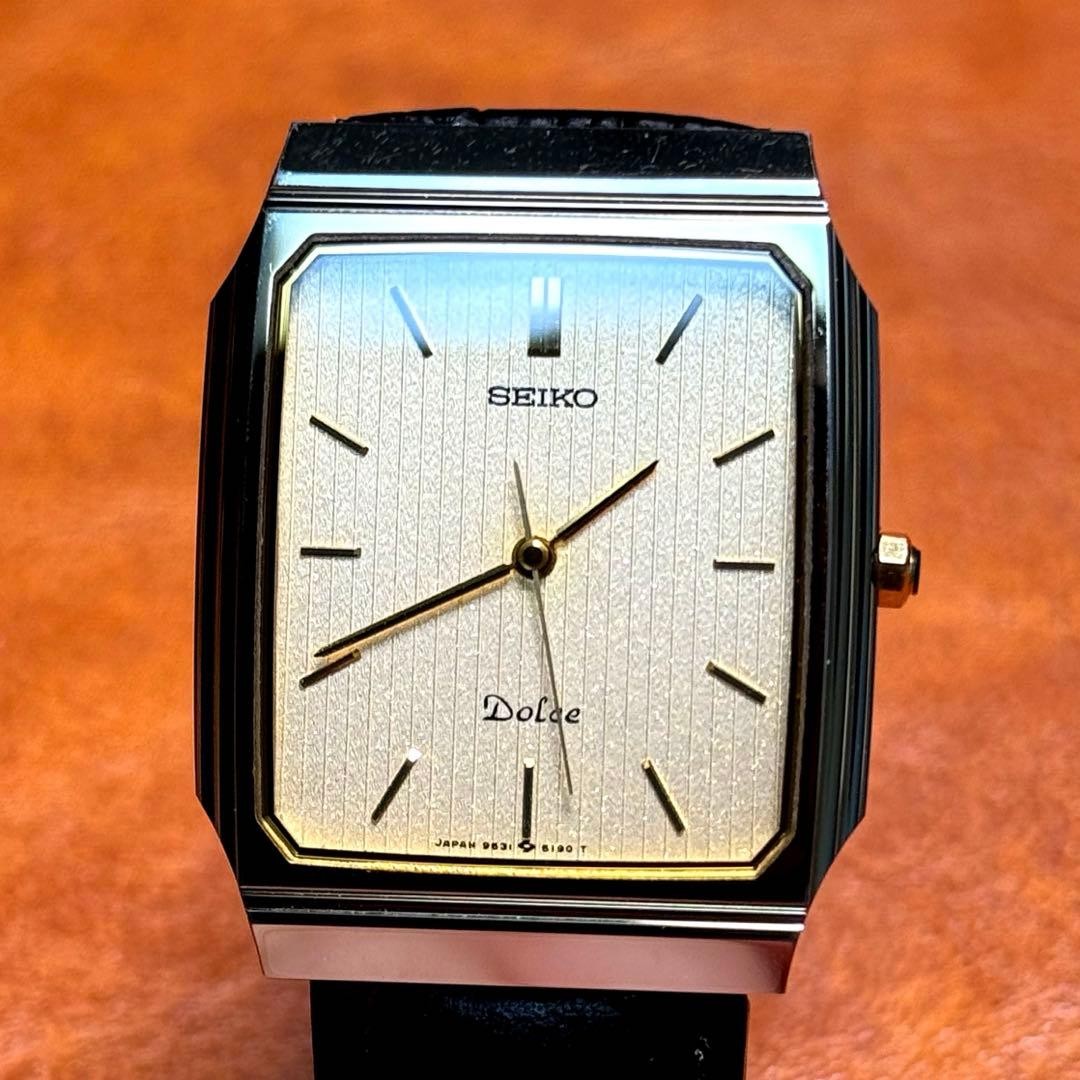 A108 SEIKO DOLCE Rectangular 90's - image 2