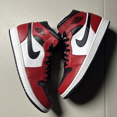 2020 Nike Air Jordan Retro Mid Chicago Black Toe Men’s Sz