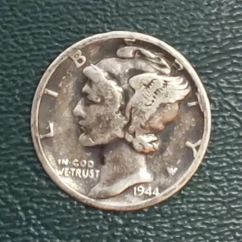 1944 Mercury Dime Silver 10C US Coin Circulated Business Strike