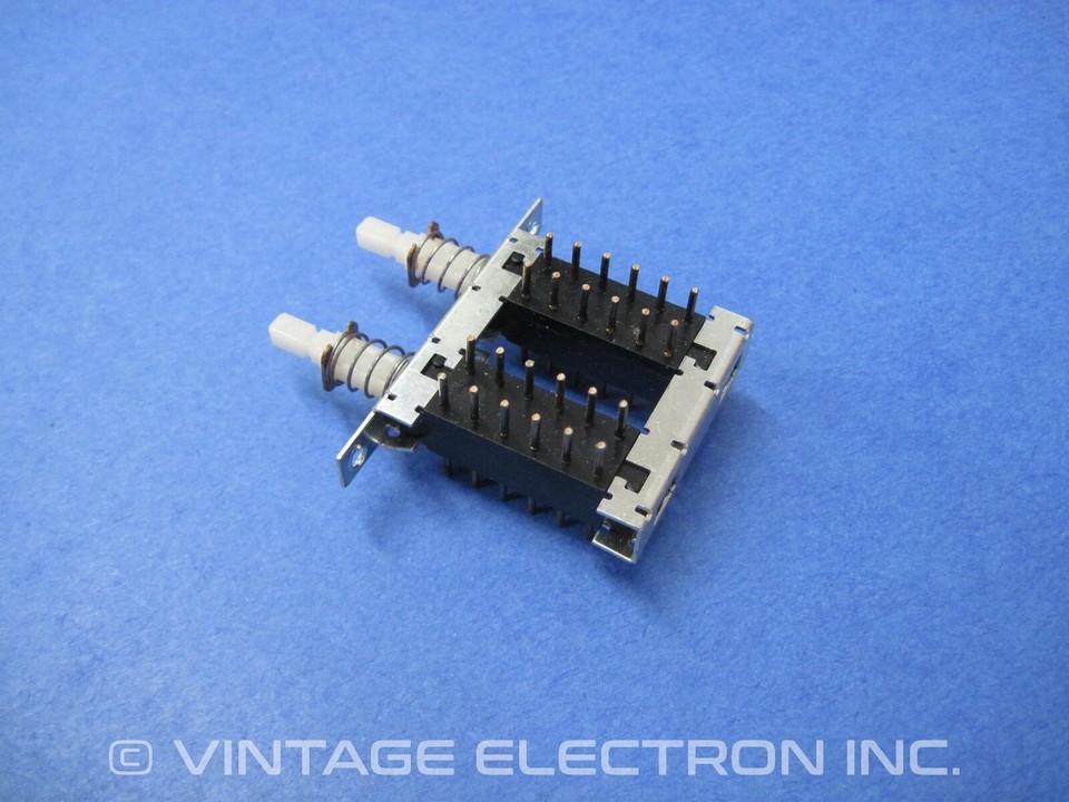 NOS Dynaco 2-Pushbutton Switch Assy (ST400/ST416 Amp PC-29): 338000 ...