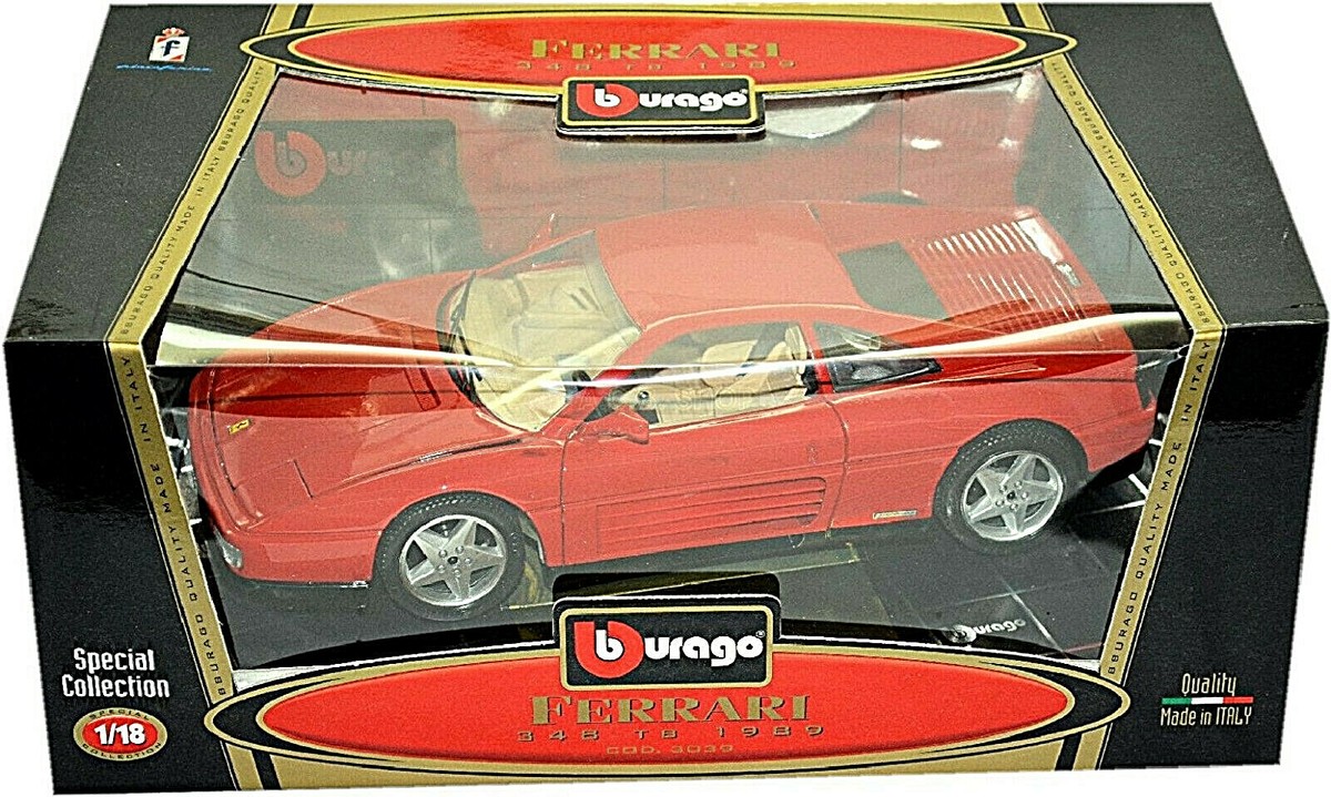 Ferrari 348 TB Berlinetta Coupe 1989-95 Red 1:18 Bburago | eBay Ferrari 348 TB Berlinetta Coupe 1989-95 Red 1:18 Bburago | eBay