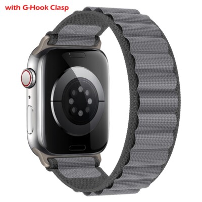 Nylon Sport Alpine Loop Band for Apple Watch Ultra 3 2 1 49mm S11 10 9 8 7 6 SE