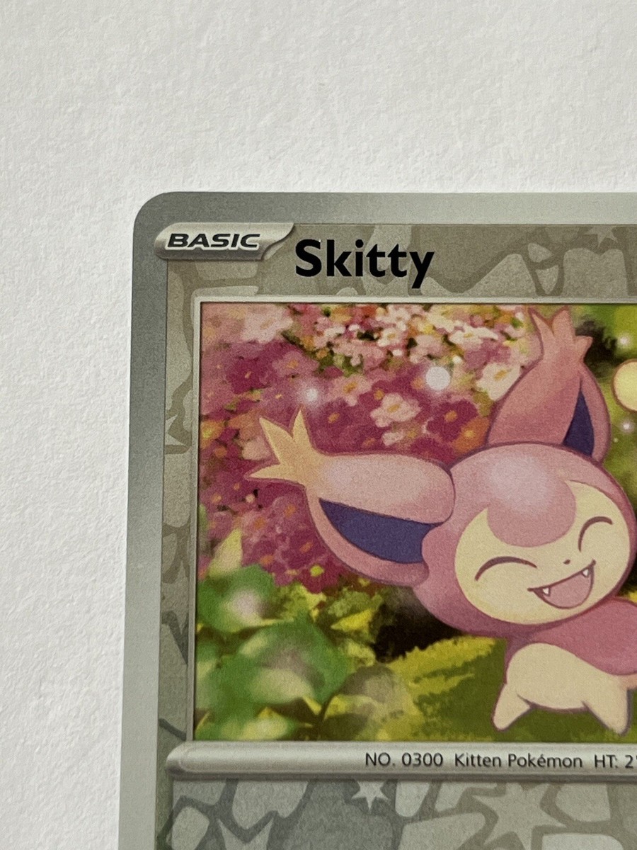 Skitty 130 / 162 Pokemon S&V Temporal Forces 2024 Mint - 9.0