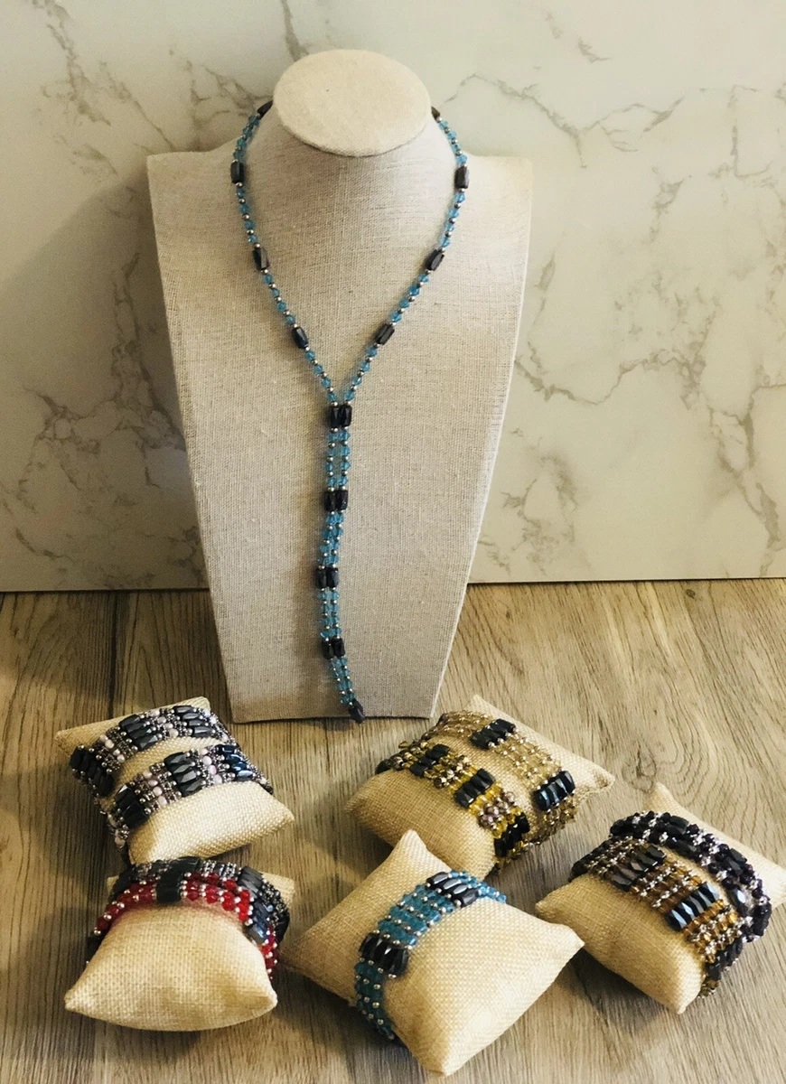 Hematite shop pearl necklace