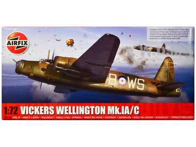 LEVEL 3 MODEL KIT VICKERS WELLINGTON MK.IA/C AIRCRAFT 1/72 SCALE AIRFIX A08019 A