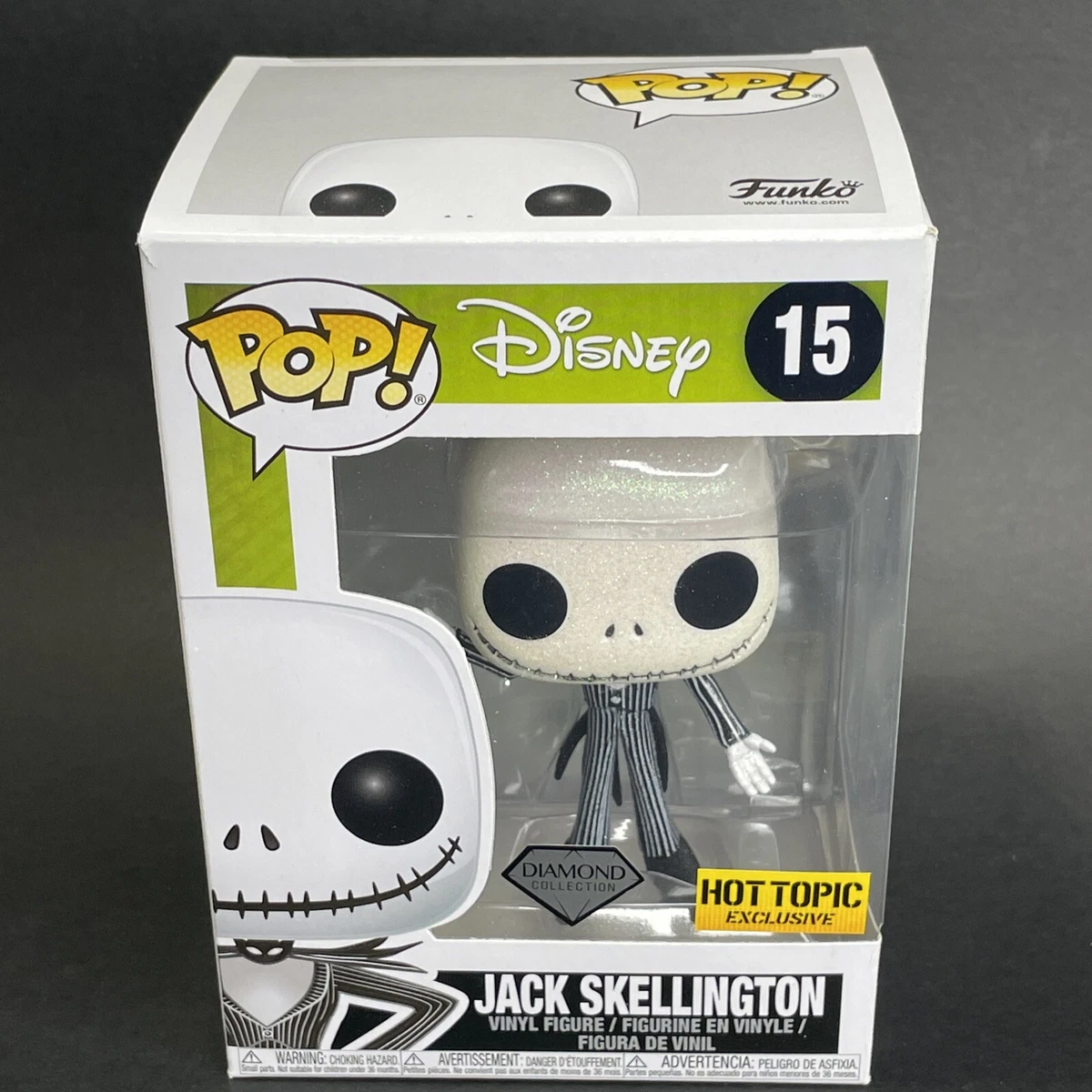 Pop! - Jack Skellington (Diamond) HotTopic –