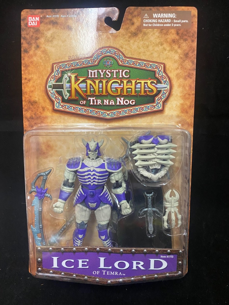 1998 Bandai Mystic Knights Of Tir Na Nog Ice Lord Action Figure