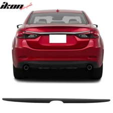 Fits 14-21 Mazda 6 Sedan OE Factory Flush Mount Trunk Spoiler Wing - Matte Black