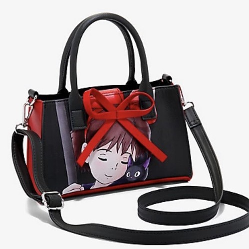 Loungefly Studio Ghibli Kiki delivery service Fiocco Borsa A Tracolla  Crossbody Bag Nuovo con etichette | eBay